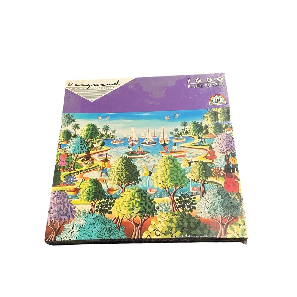 Vintage 1989 Vanguard Haiti 1000 Piece Puzzle Random House Sealed